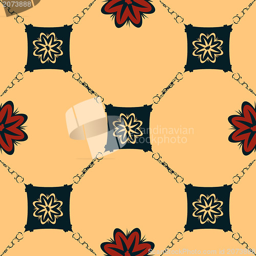Image of Seamless Art Nouveau tile