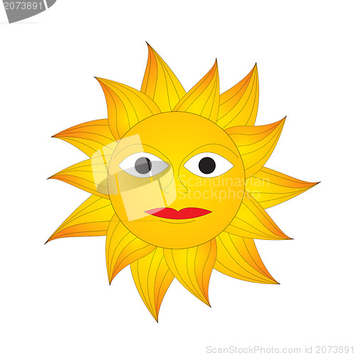 Image of Sun sketch