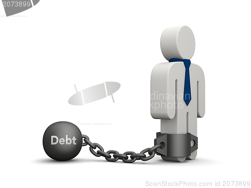 Image of In debt