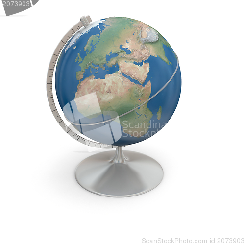 Image of Topographic globe