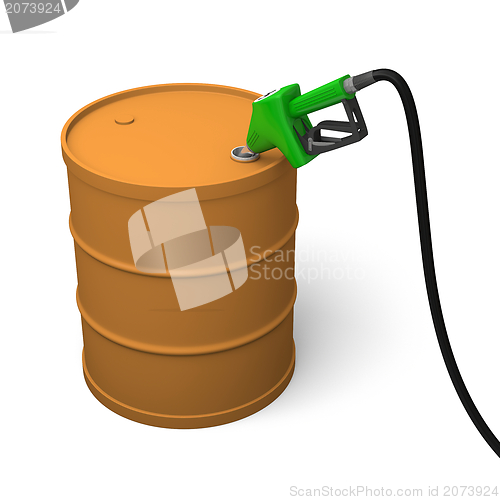Image of Petrol barrel