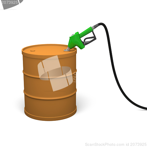 Image of Petrol barrel