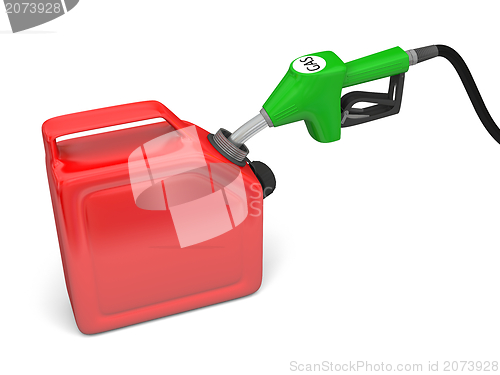 Image of Filling with gas