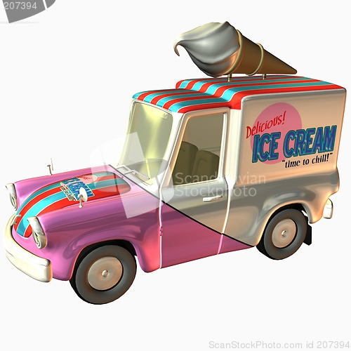 Image of Toon Car Delivery Ice Cream