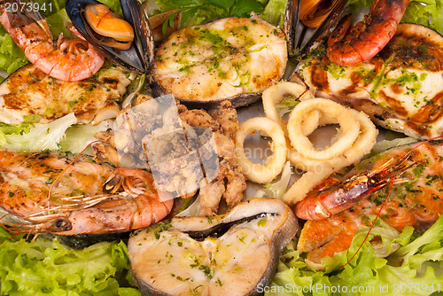 Image of Assorted seafood