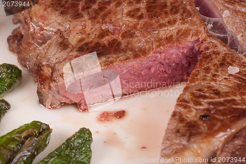 Image of Rare steak