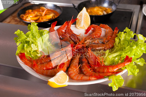 Image of Raw prawns