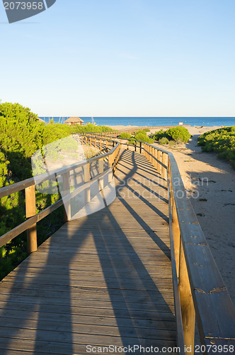 Image of Mediterranean beach