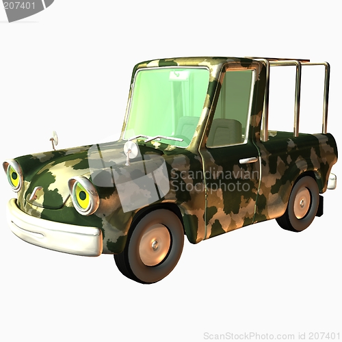 Image of Toon Car Pickup Camo