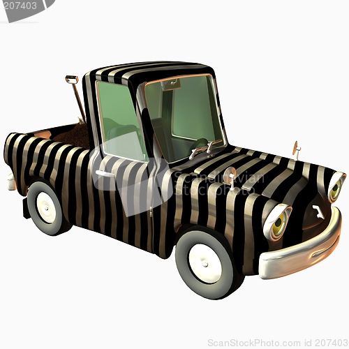 Image of Toon Car Pickup Zebra