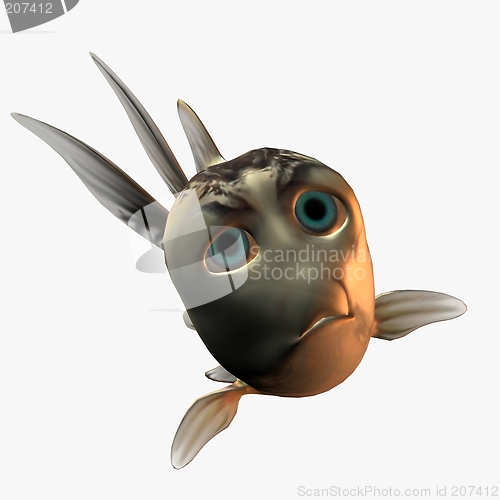 Image of Toonimal Fish-Anxious