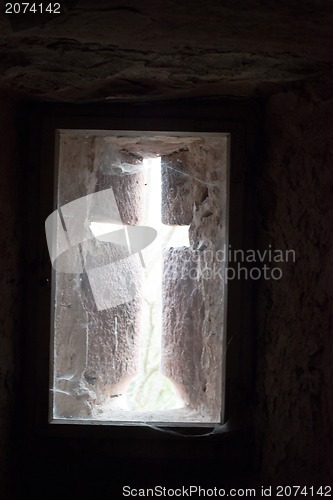 Image of window of an old castle