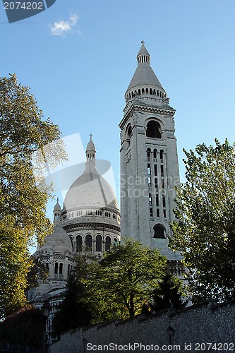 Image of Basilique of Sacre Coeur, Montmartre, Paris