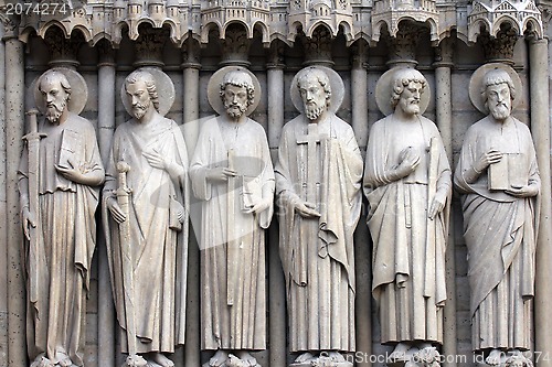 Image of Paul, James the Great, Thomas, Philip, Jude, and Matthew