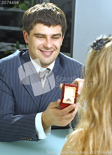 Image of ring for young woman