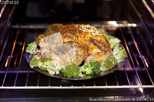 Image of roast turkey and cabbage