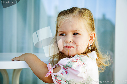 Image of Smiling girl