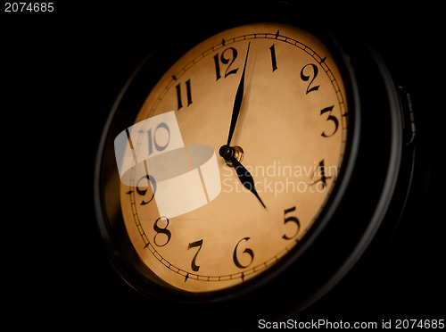 Image of Antique clock dial