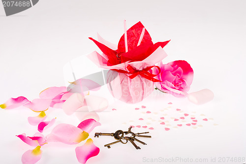 Image of Valentines still life