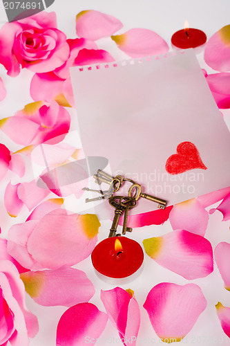 Image of Valentines still life