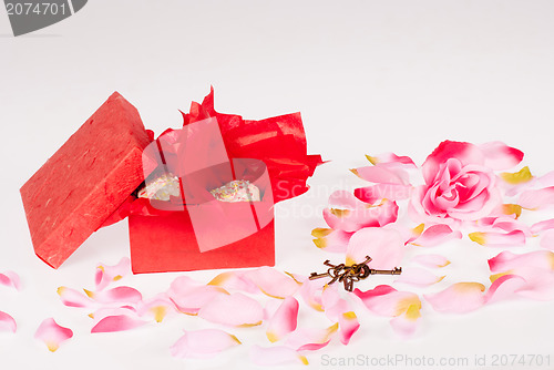 Image of Valentines present