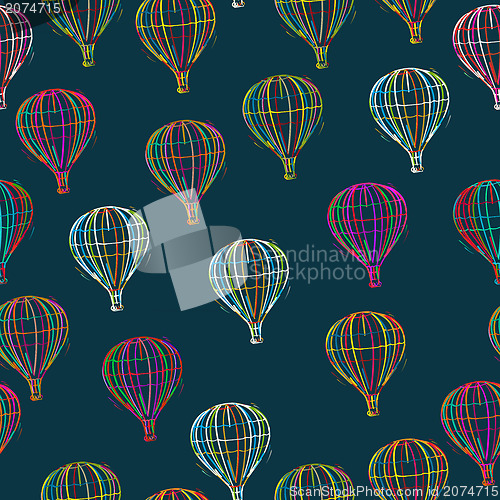 Image of Seamless Balloons pattern