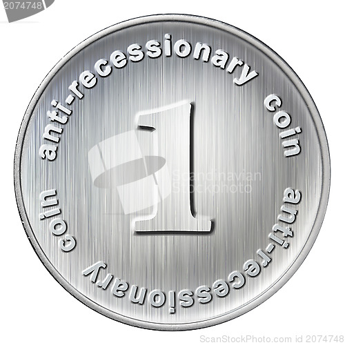 Image of anti-recessionary coin