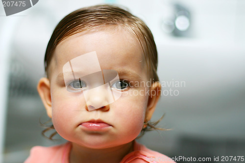 Image of Unhappy child