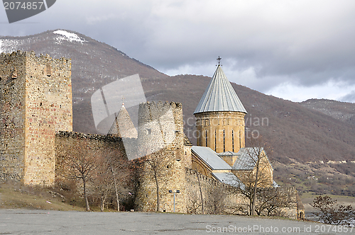 Image of Ananuri fortress on the Georgian Military Highway