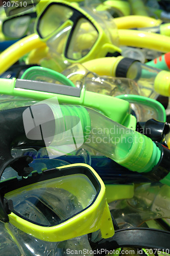 Image of Diver masks and snorkels