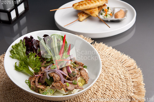 Image of Num Tok Thai Steak Beef Salad