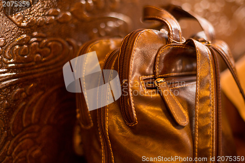 Image of Brown handbag