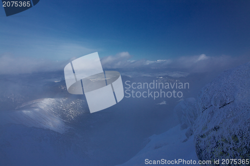 Image of Misty winter view