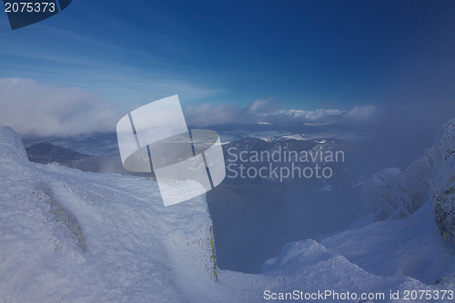 Image of Winter in mountains