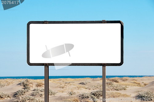 Image of White billboard