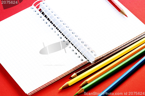 Image of Pencil and agenda