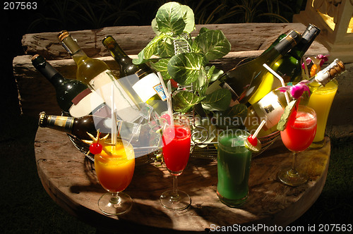 Image of Wine and drinks