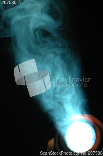 Image of Light and smoke