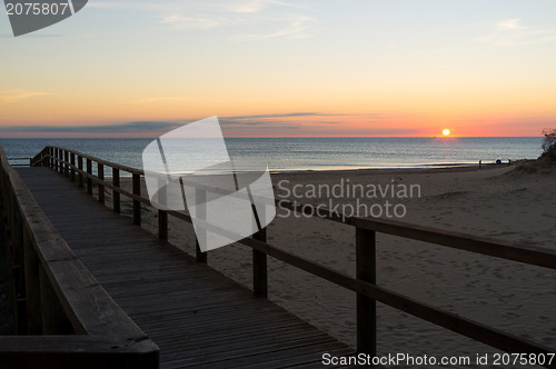 Image of Early morning on Arenales beach