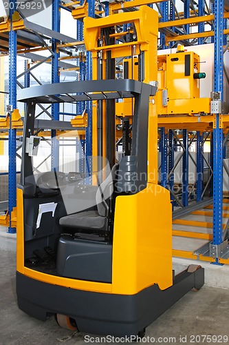 Image of Reach forklift truck