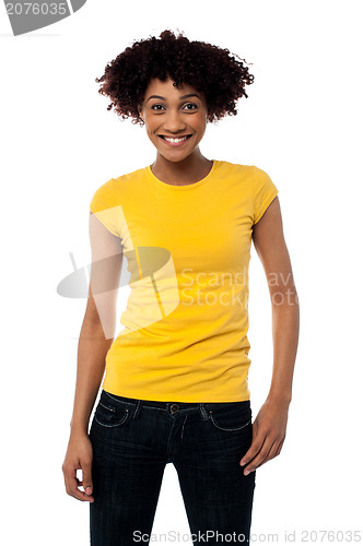 Image of Fashion portrait of stylish young woman