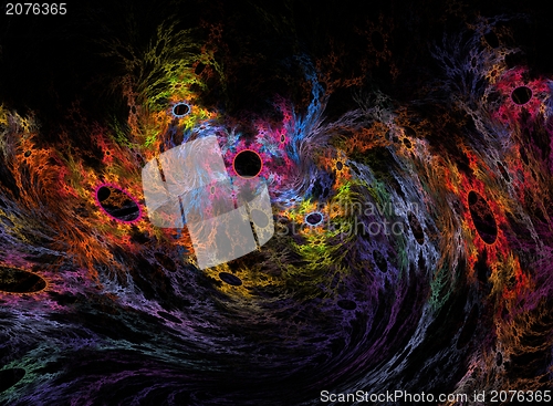 Image of Fractal, space