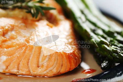 Image of Baked salmon