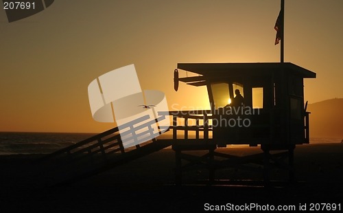 Image of Sunset Guardtower