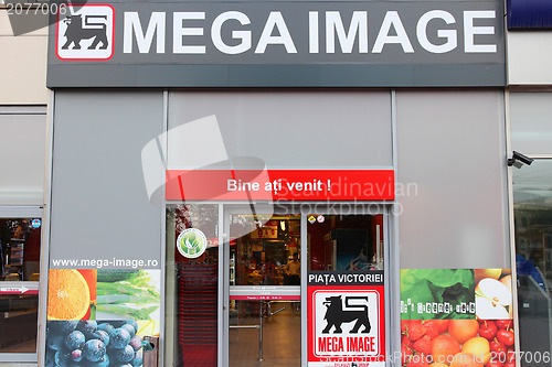 Image of Mega Image supermarket