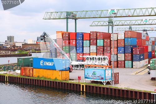 Image of Dortmund river port