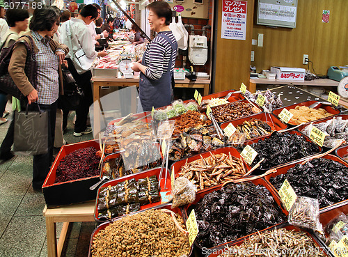 Image of Nishiki market, Kyoto