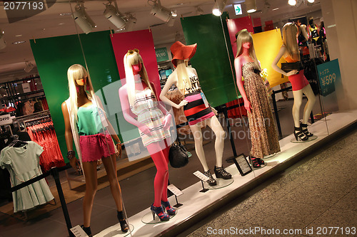 Image of H&M clothes store