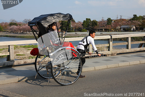 Image of Japanese rickshaw