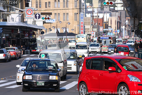 Image of Kyoto traffic